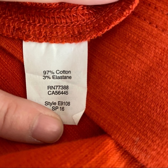 3/$30! Madewell burnt orange sleeveless dress size medium - Picture 6 of 6